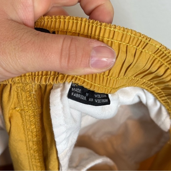 Urban Outfitters Standard Cloth Technical Cargo Pant Mens Gold - Picture 13 of 15